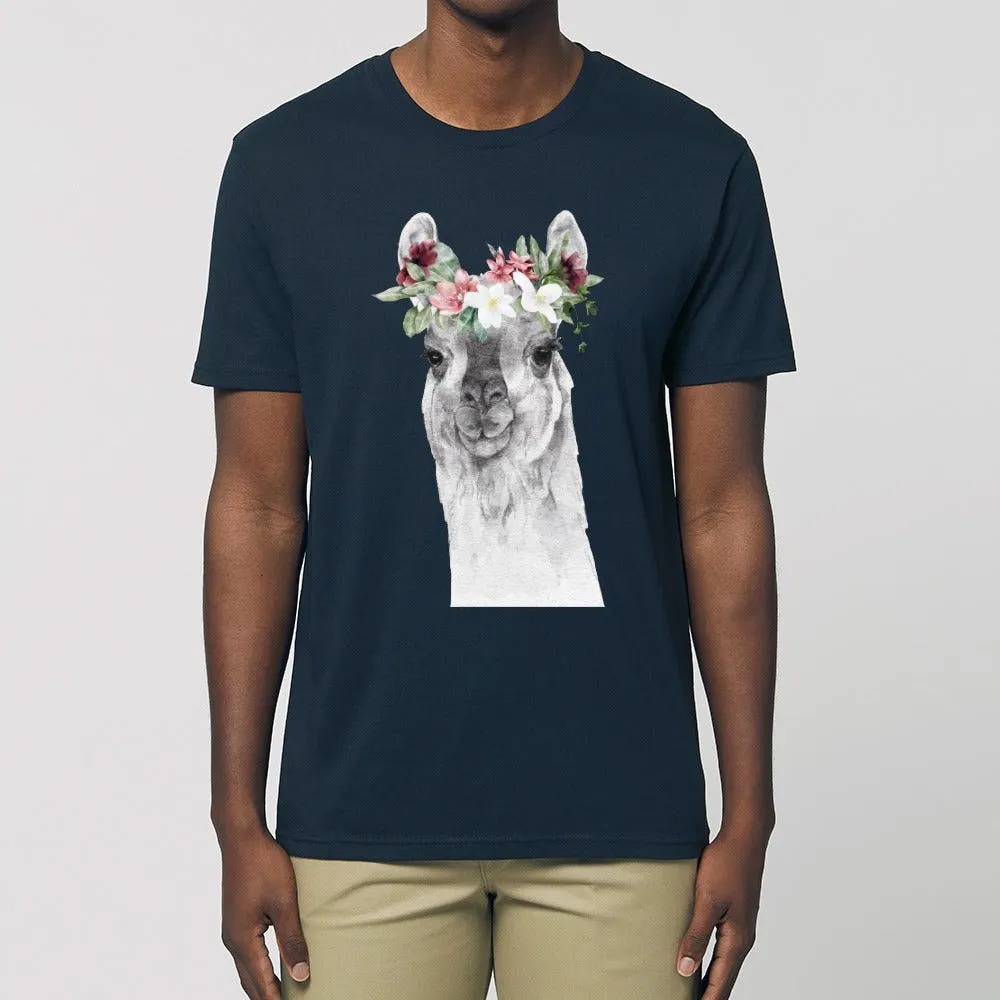 T-Shirt - Floral Lama