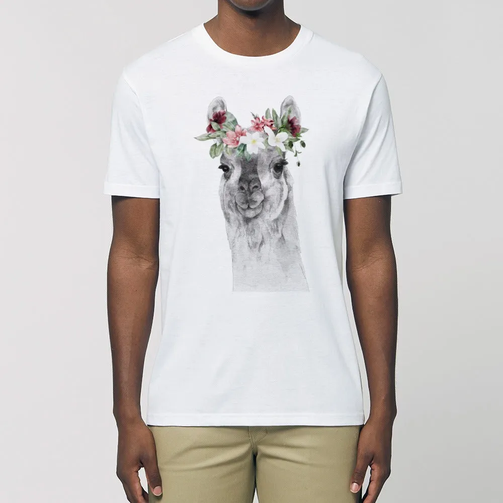 T-Shirt - Floral Lama