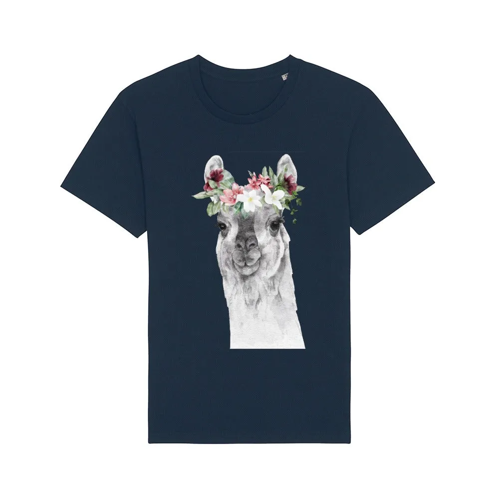 T-Shirt - Floral Lama
