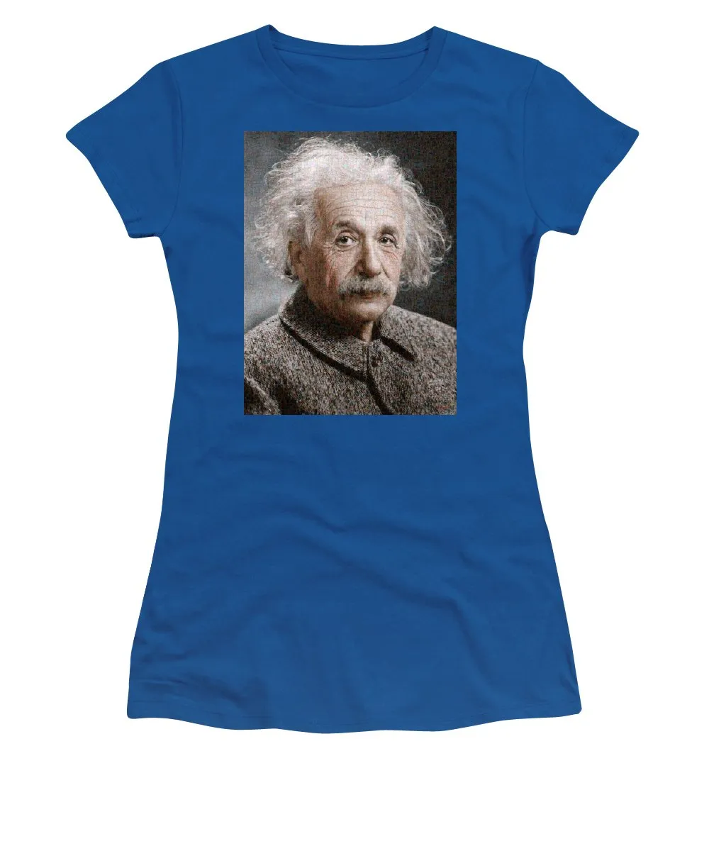 Tribute to Albert Einstein - Women's T-Shirt