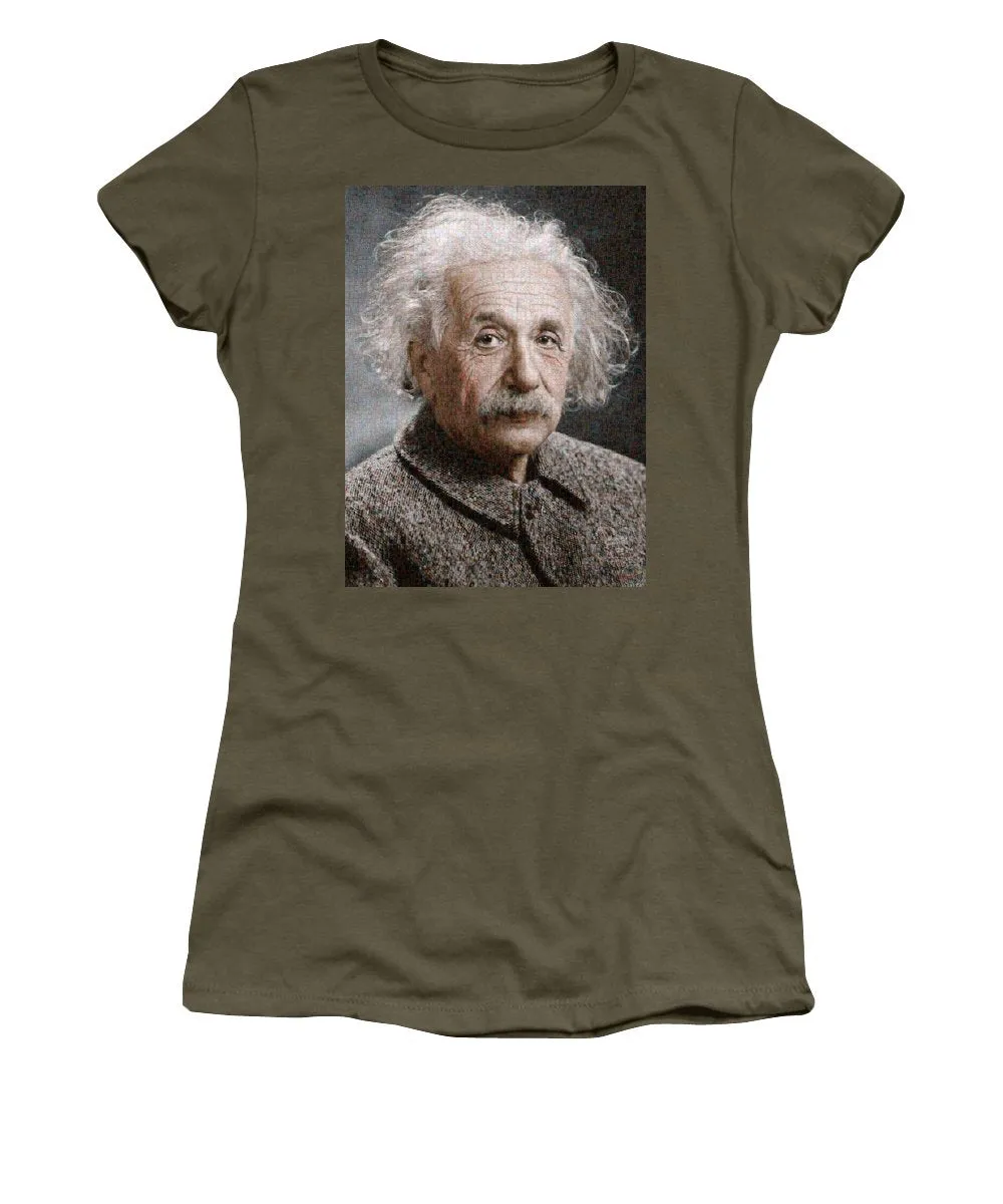 Tribute to Albert Einstein - Women's T-Shirt