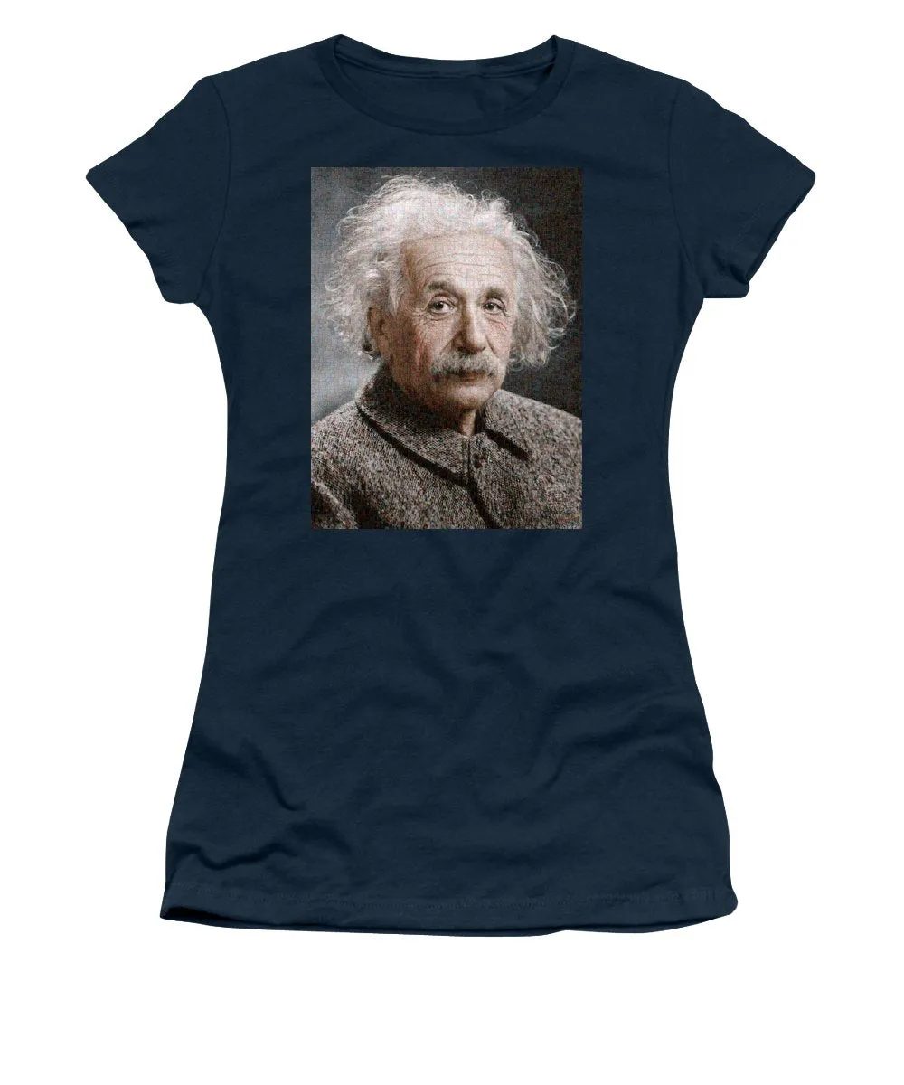 Tribute to Albert Einstein - Women's T-Shirt