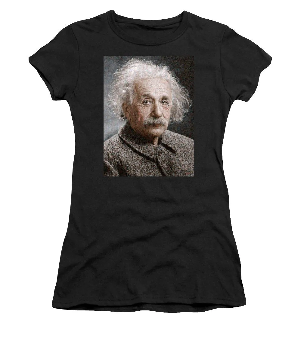 Tribute to Albert Einstein - Women's T-Shirt