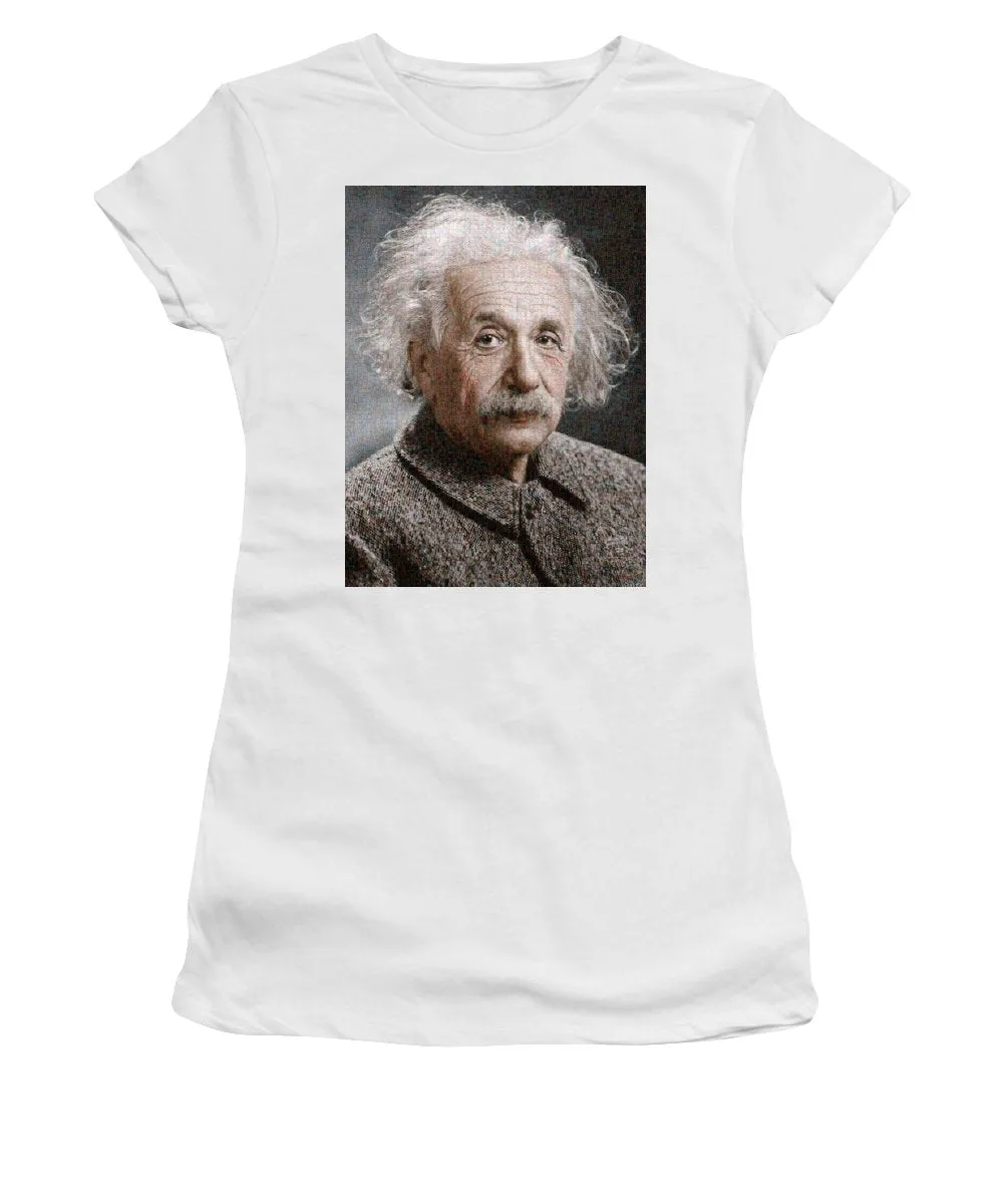 Tribute to Albert Einstein - Women's T-Shirt