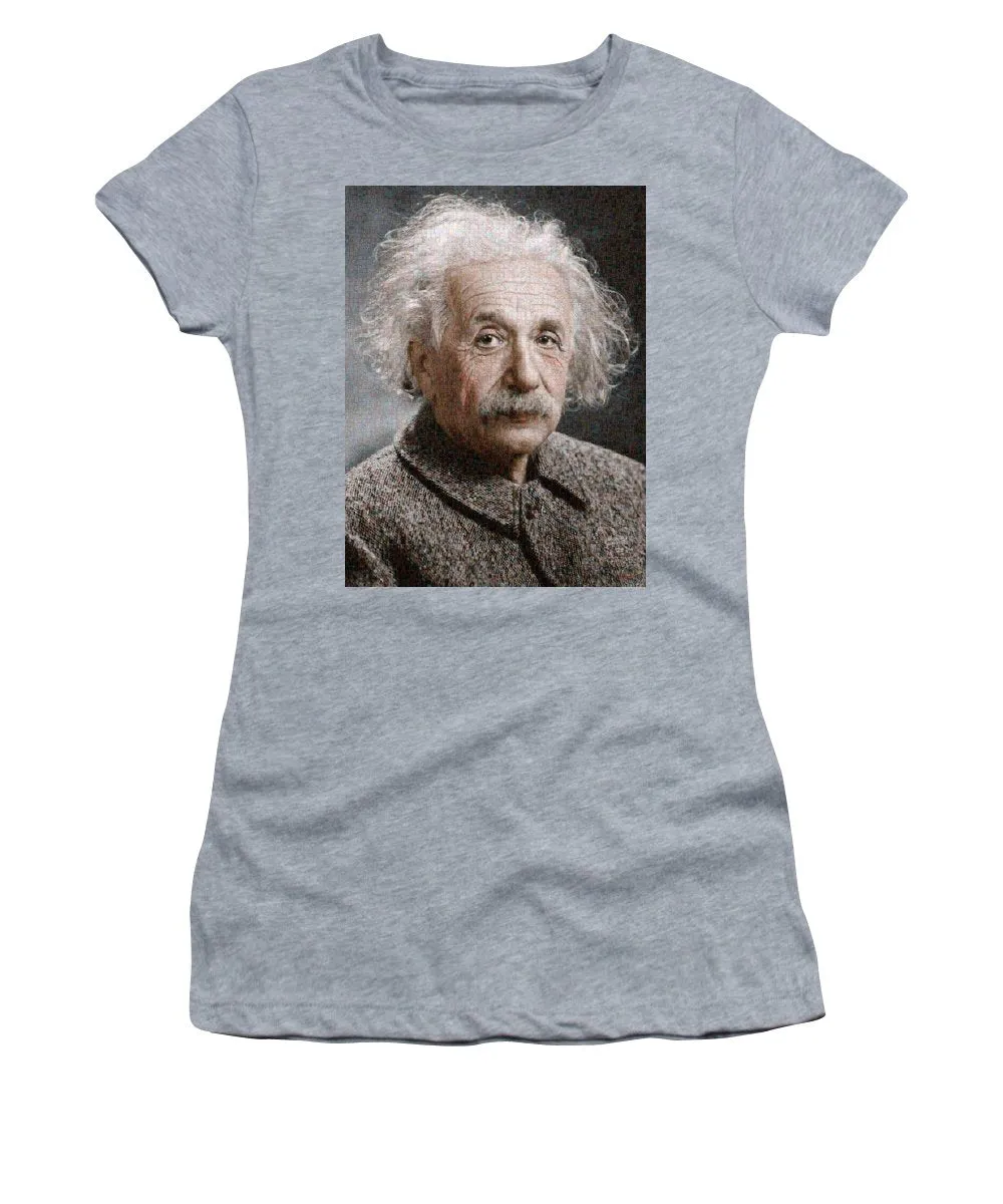 Tribute to Albert Einstein - Women's T-Shirt