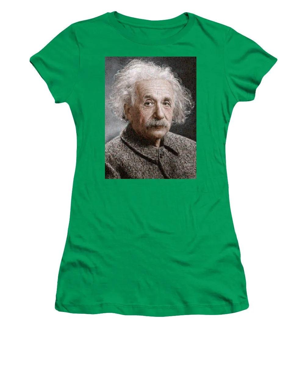 Tribute to Albert Einstein - Women's T-Shirt