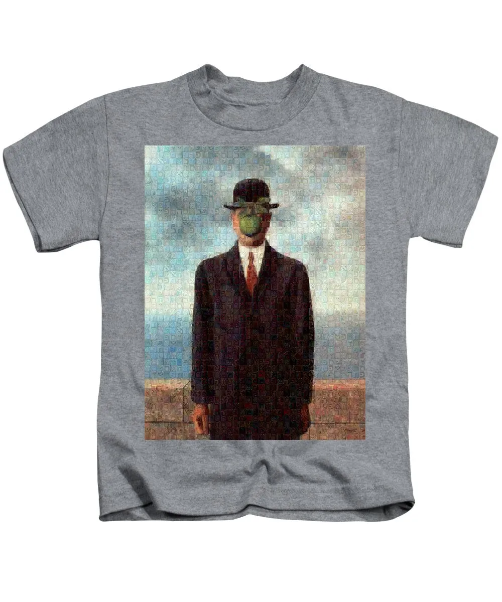 Tribute to MAgritte - Kids T-Shirt