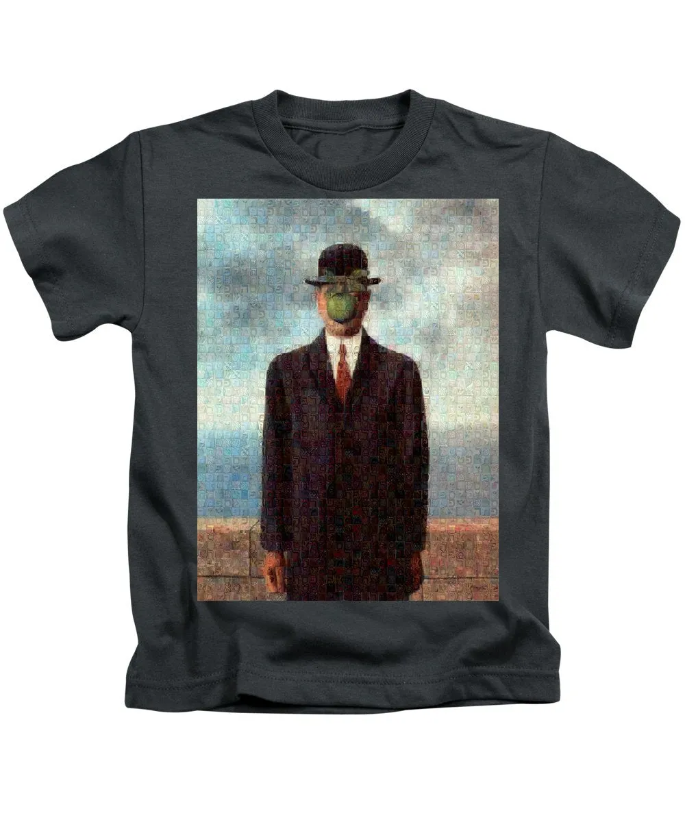 Tribute to MAgritte - Kids T-Shirt