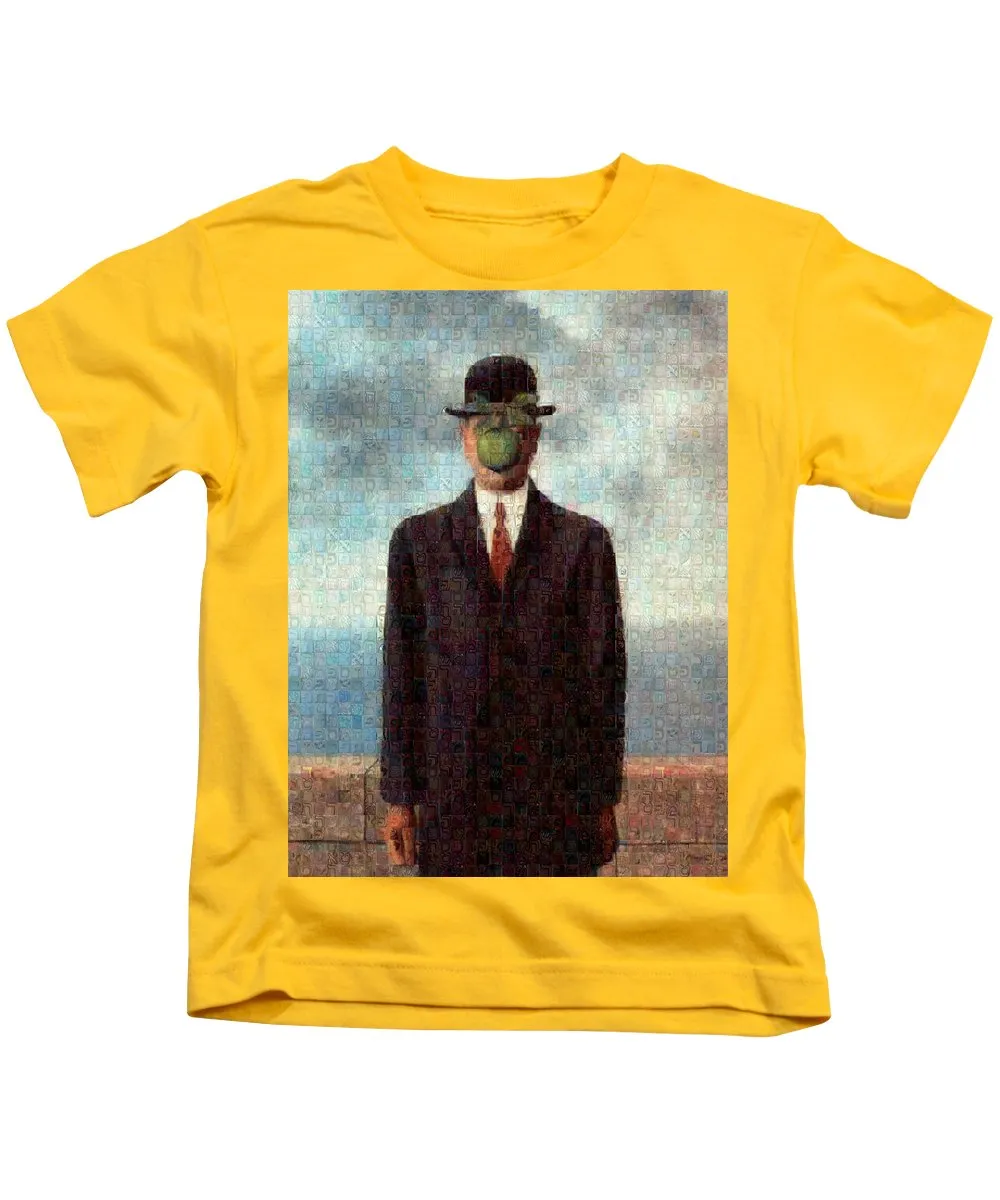 Tribute to MAgritte - Kids T-Shirt
