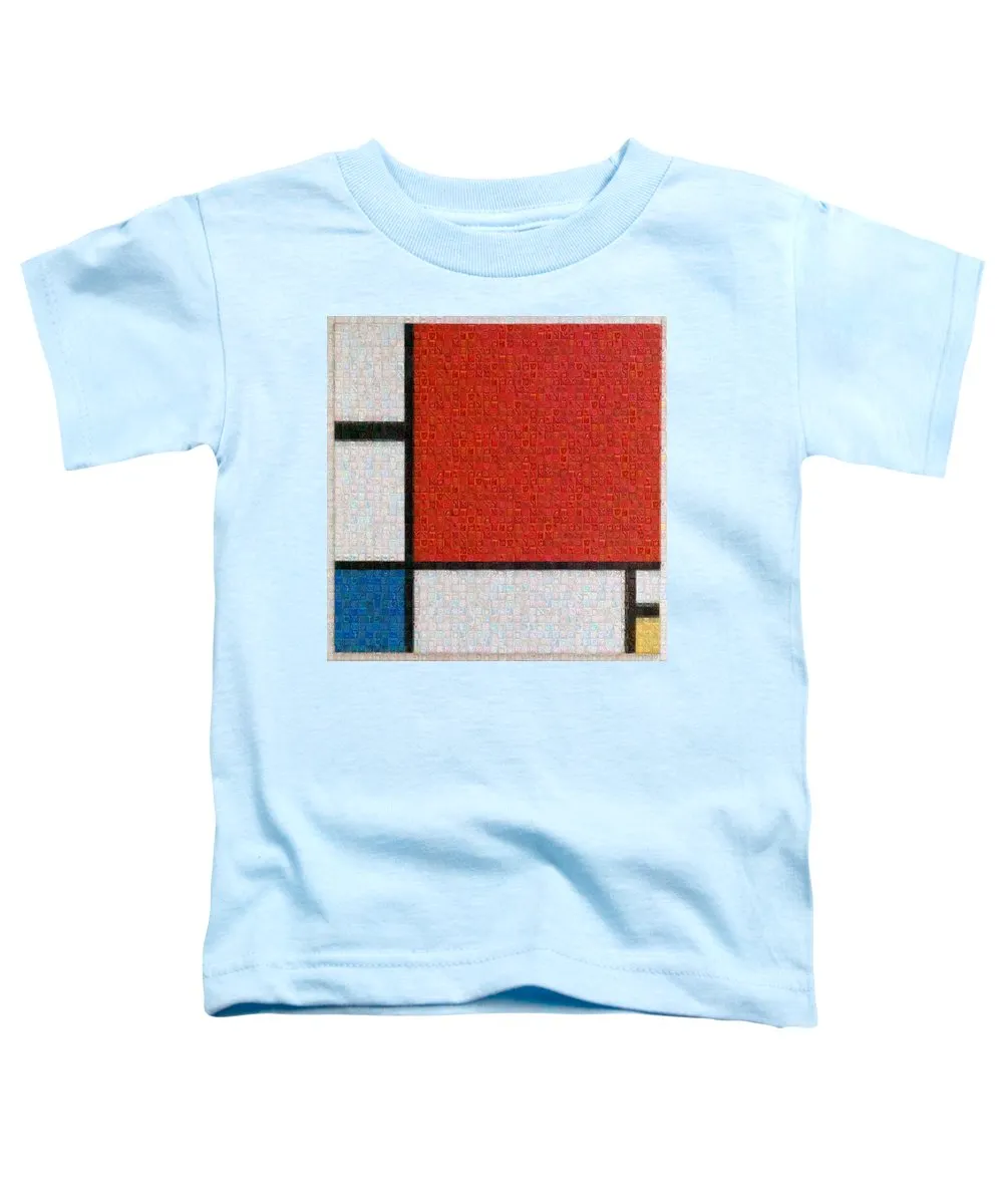 Tribute to Mondrian - Toddler T-Shirt