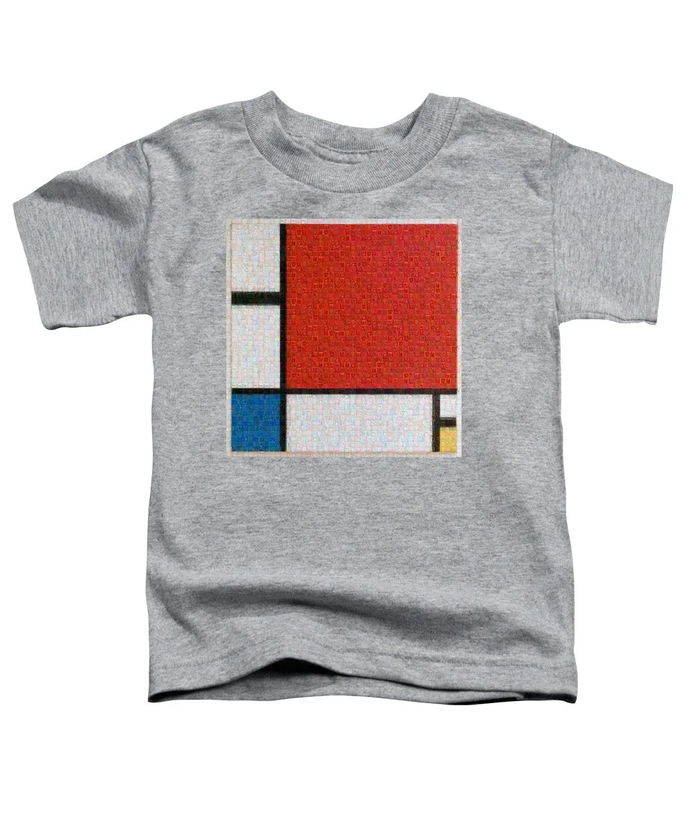 Tribute to Mondrian - Toddler T-Shirt