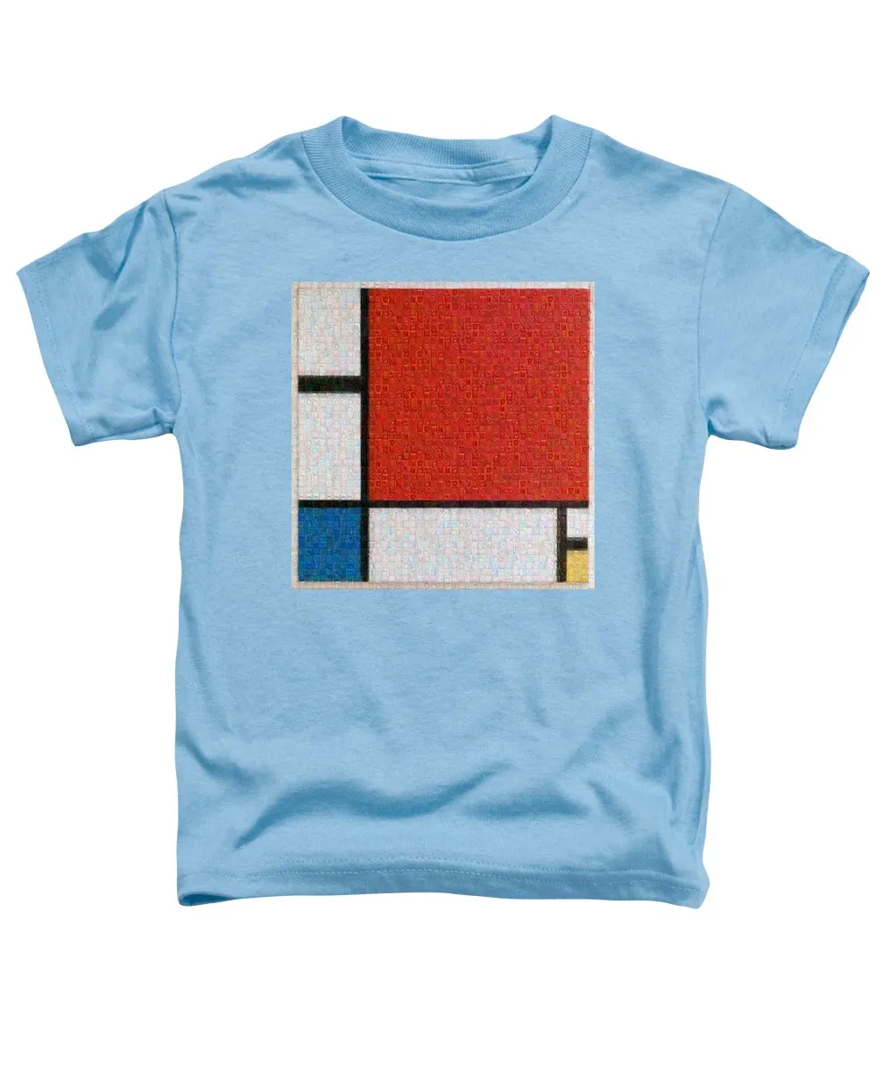 Tribute to Mondrian - Toddler T-Shirt