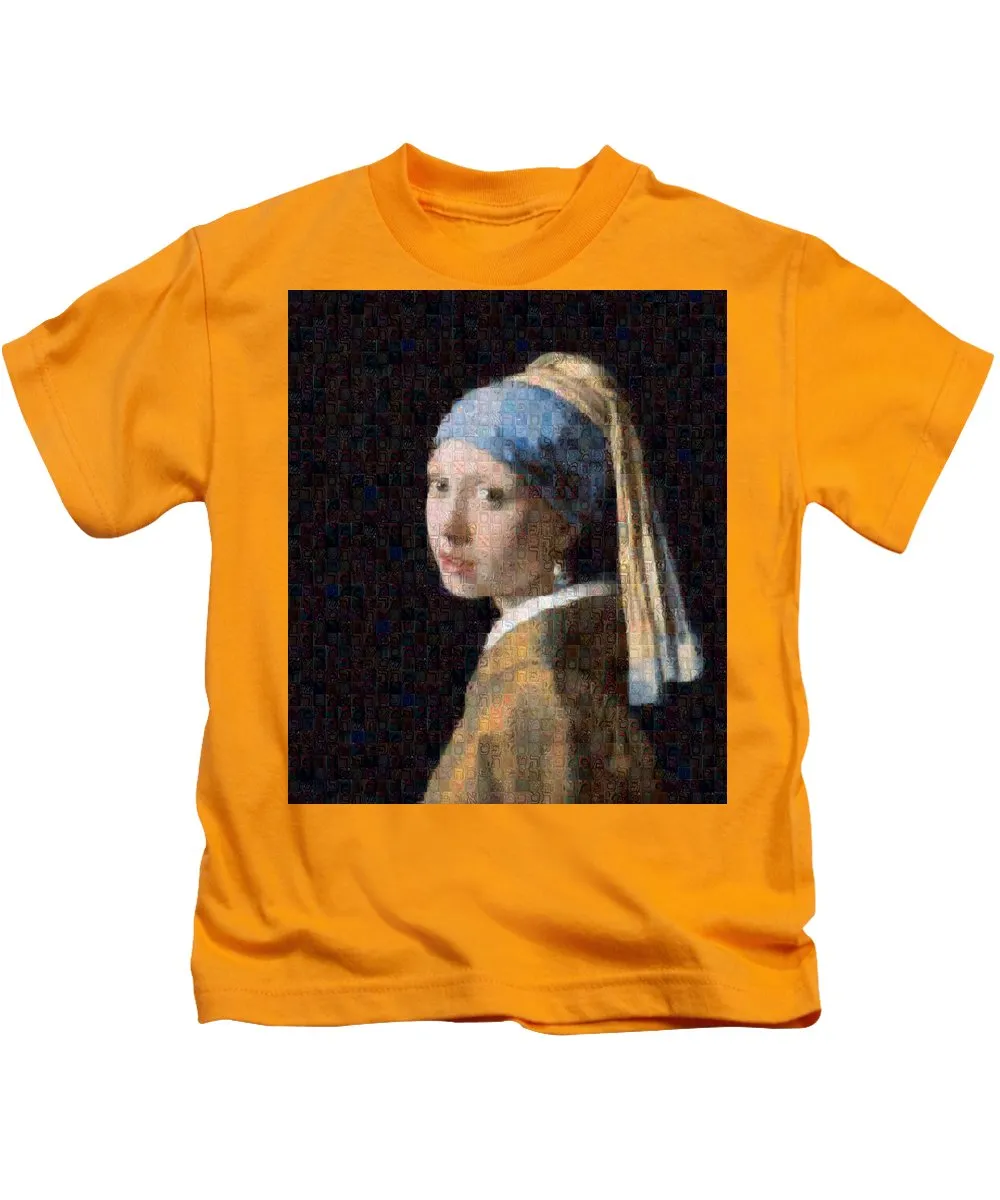 Tribute to Vermeer - Kids T-Shirt