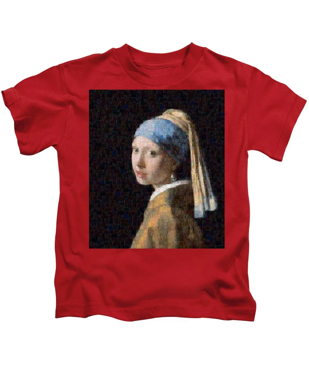 Tribute to Vermeer - Kids T-Shirt