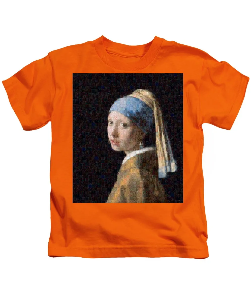 Tribute to Vermeer - Kids T-Shirt