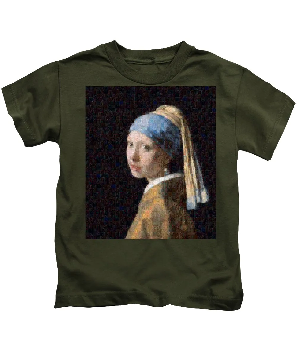 Tribute to Vermeer - Kids T-Shirt