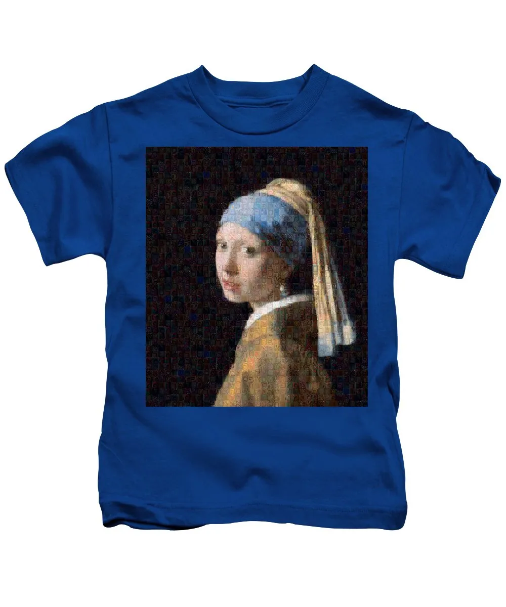 Tribute to Vermeer - Kids T-Shirt
