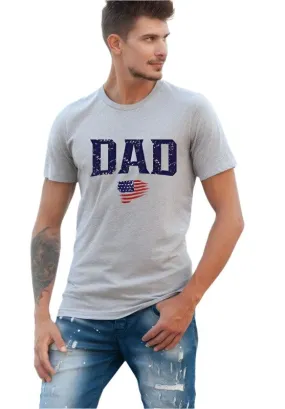 USA DAD Graphic Mens Tee