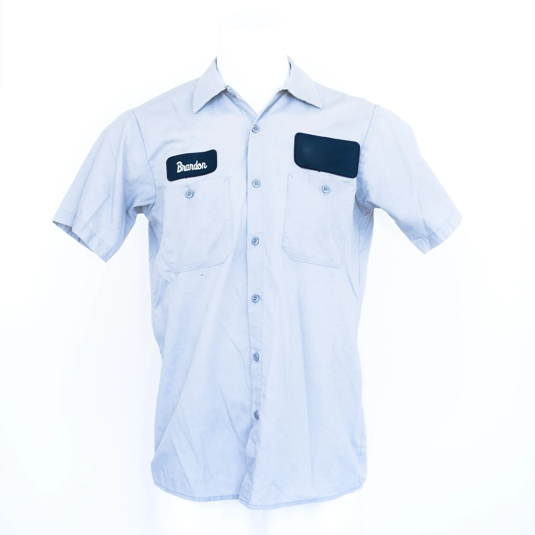 Used B-Grade Standard Solid Color Work Shirt Short Sleeve - Mixed Colors