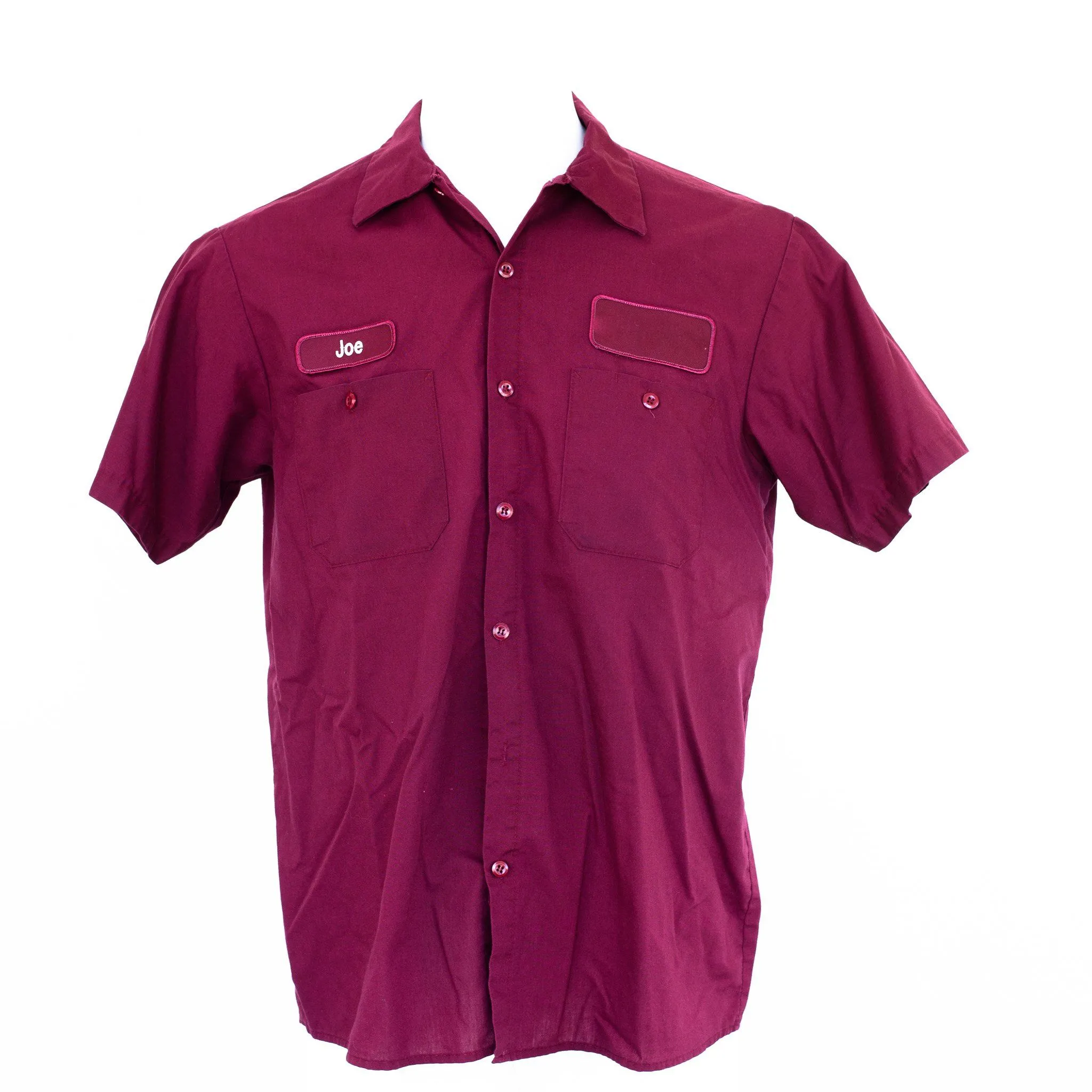 Used B-Grade Standard Solid Color Work Shirt Short Sleeve - Mixed Colors