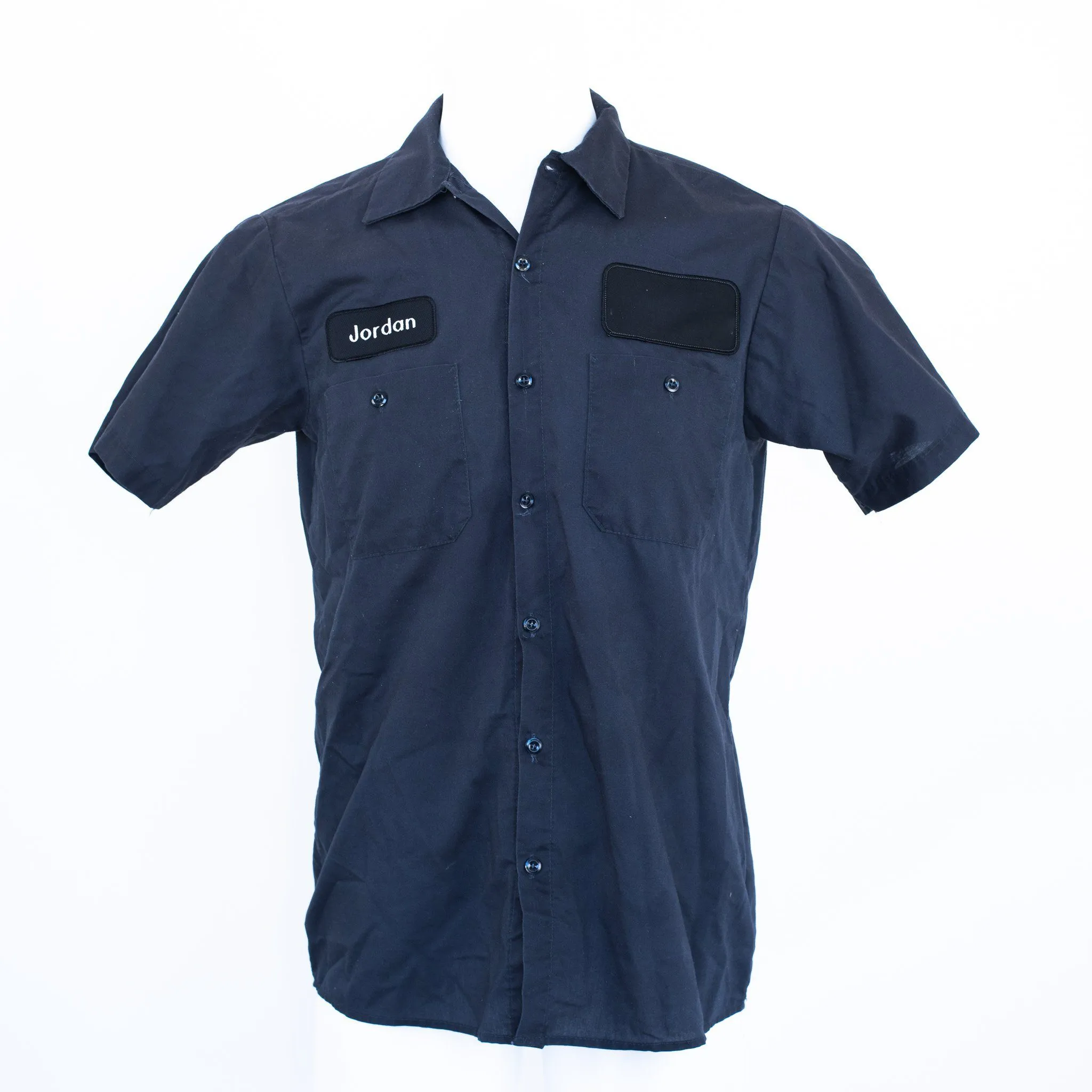 Used B-Grade Standard Solid Color Work Shirt Short Sleeve - Mixed Colors