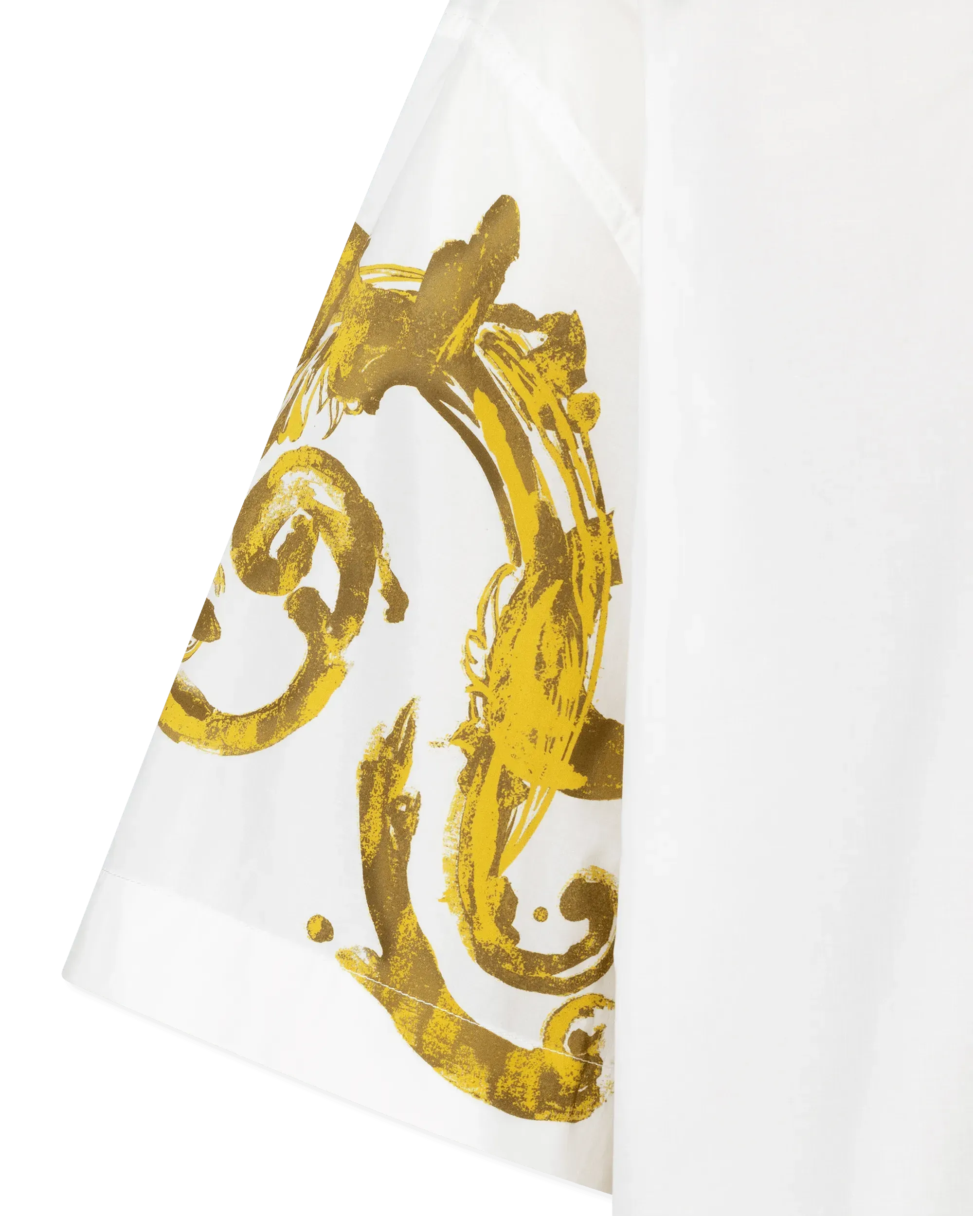 Watercolor Baroque Couture Short Sleeve Shirt