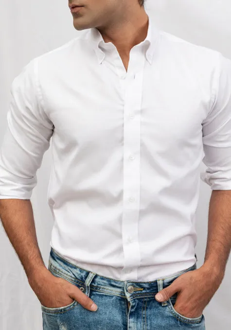 White Oxford Shirt