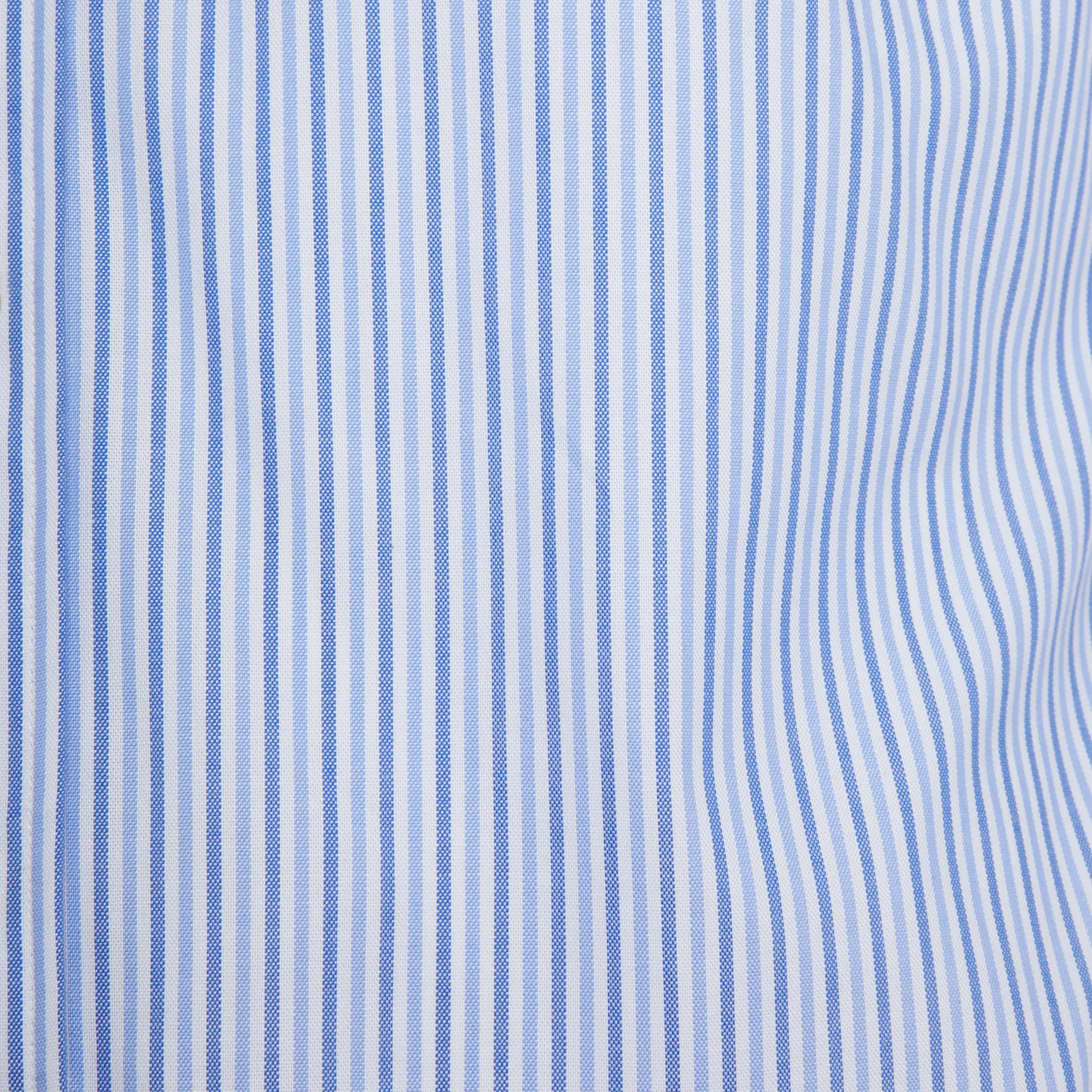 Wrinkle Resistant Striped Oxford- Small Batch #383 & 384
