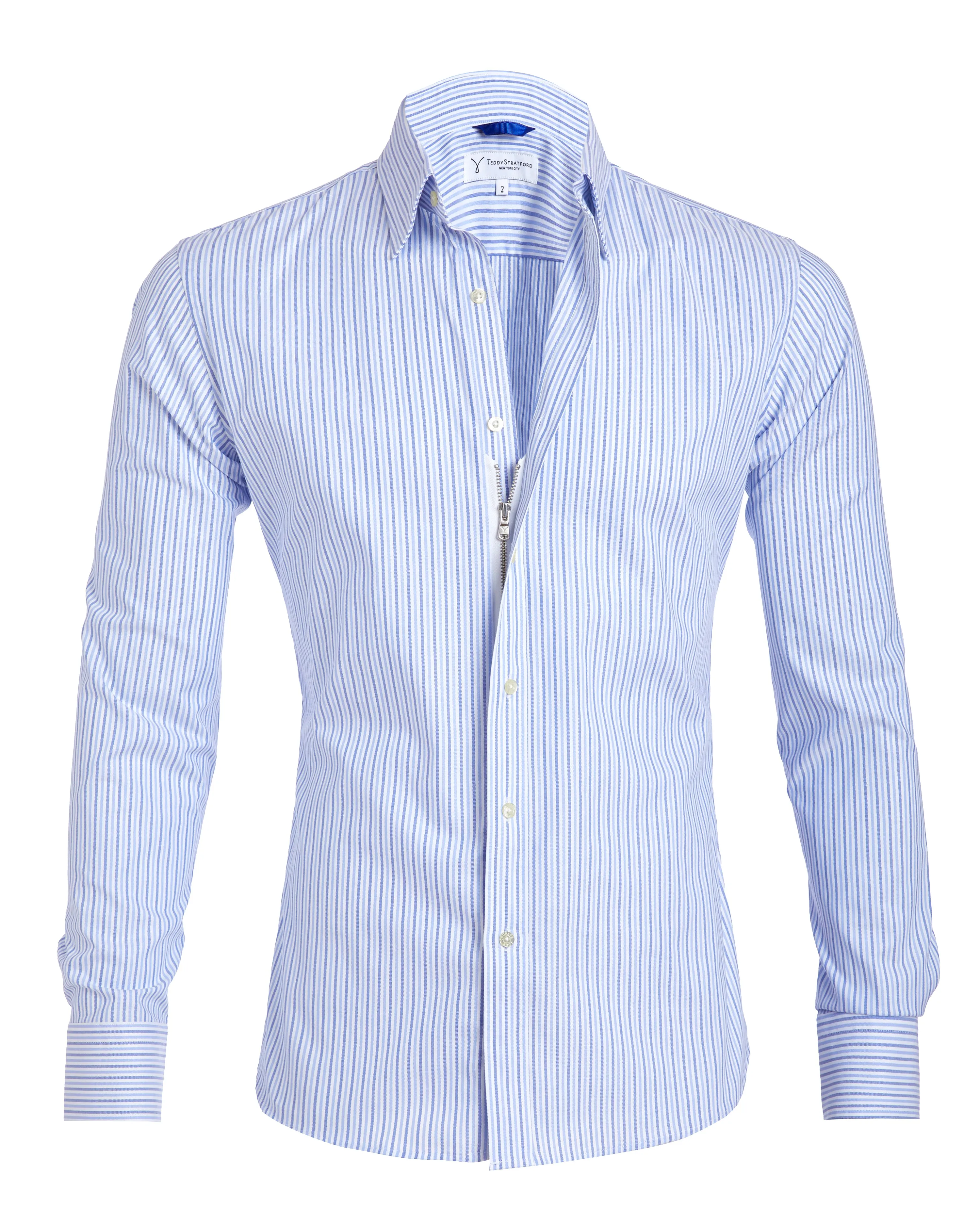 Wrinkle Resistant Striped Oxford- Small Batch #383 & 384